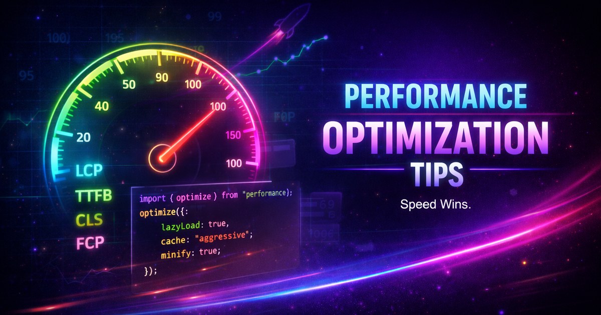 Performance Optimization Tips