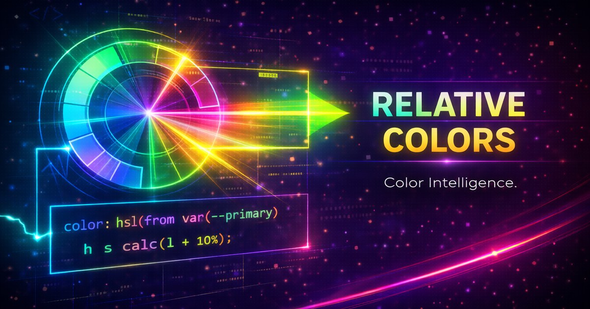 CSS Relative Colors - Dynamic Color Manipulation