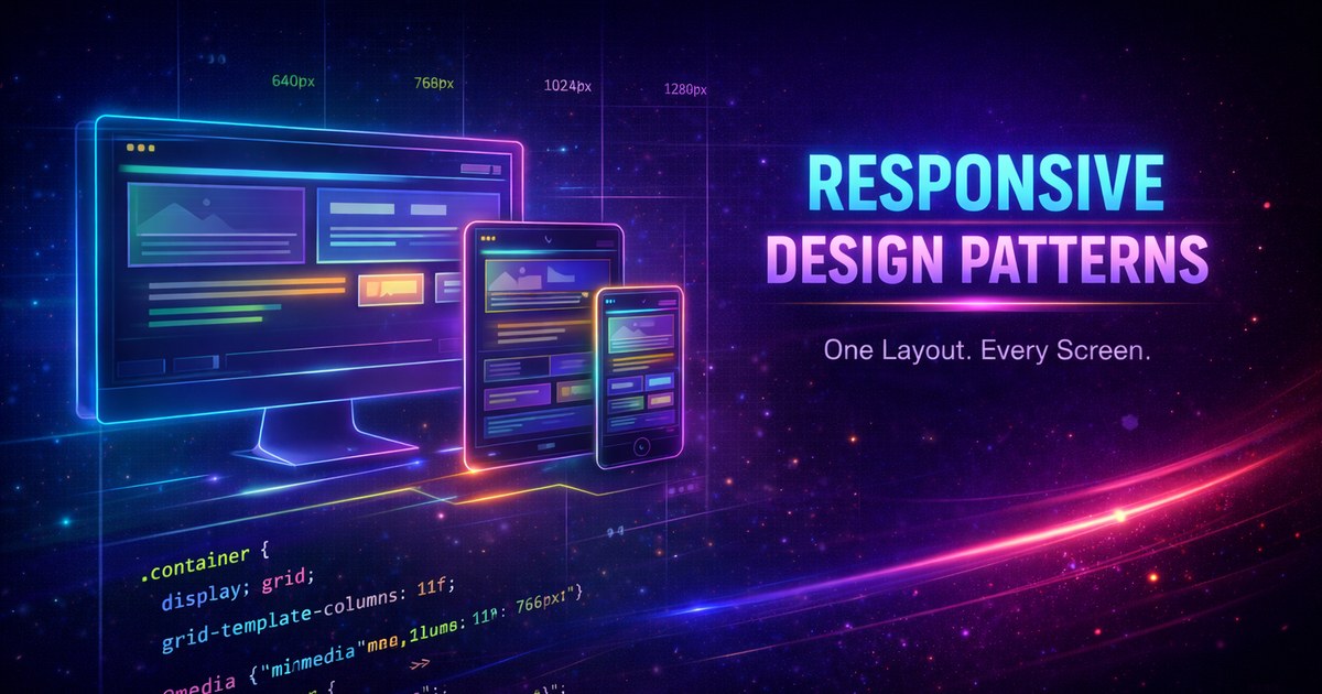 Responsive Design Patterns