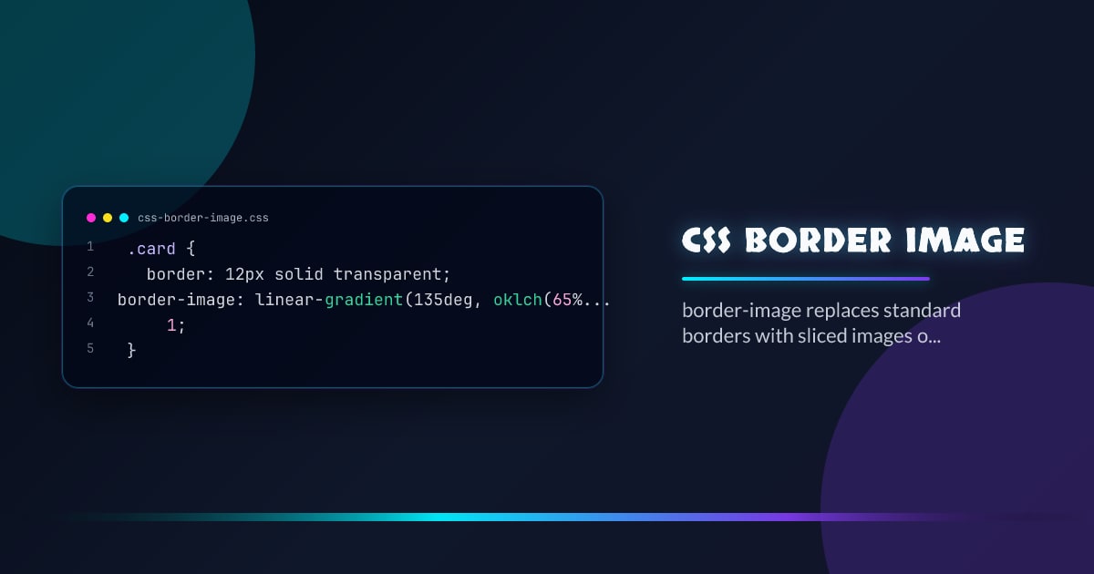 CSS border-image