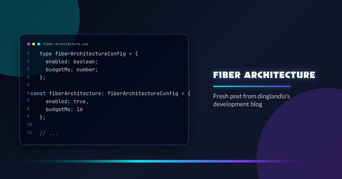 Fiber architecture