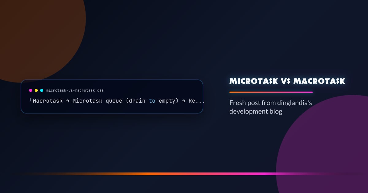 Microtasks vs Macrotasks in React