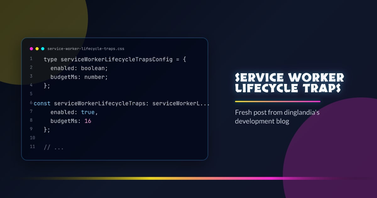 Service Worker lifecycle traps