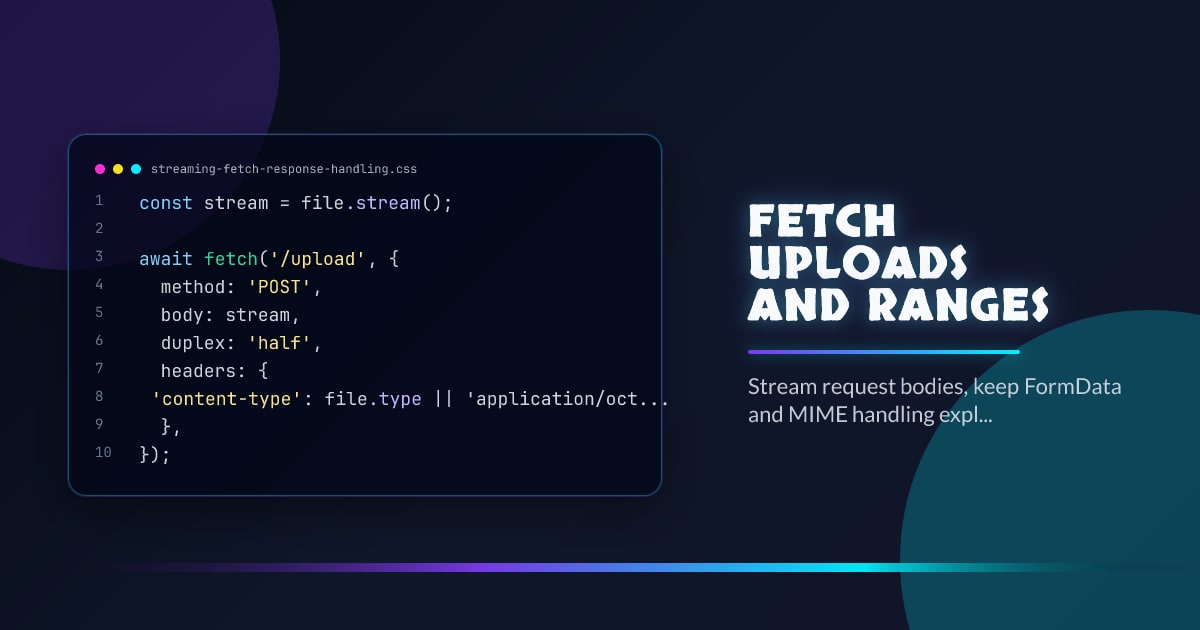 Fetch Uploads and Ranges thumbnail