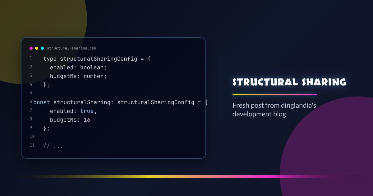 Structural sharing