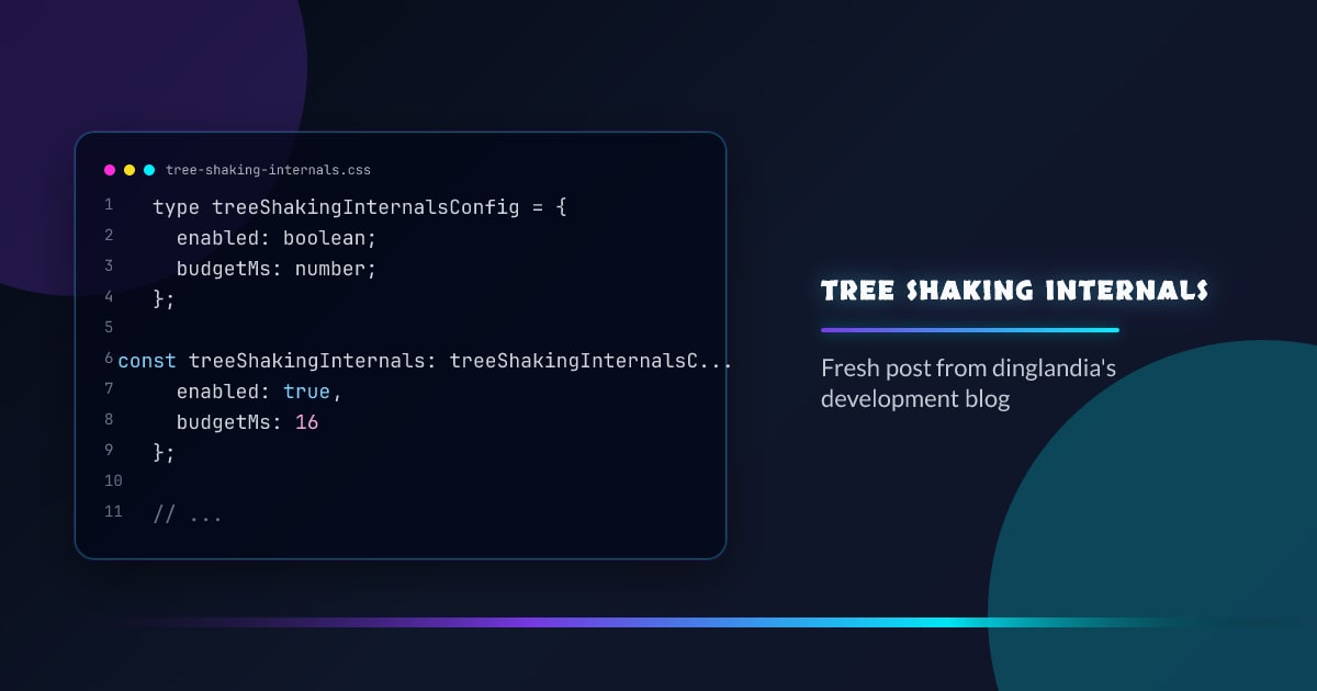 Tree shaking internals